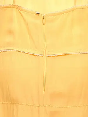 'Cancan' dress 100% viscose SPORTMAX Orange