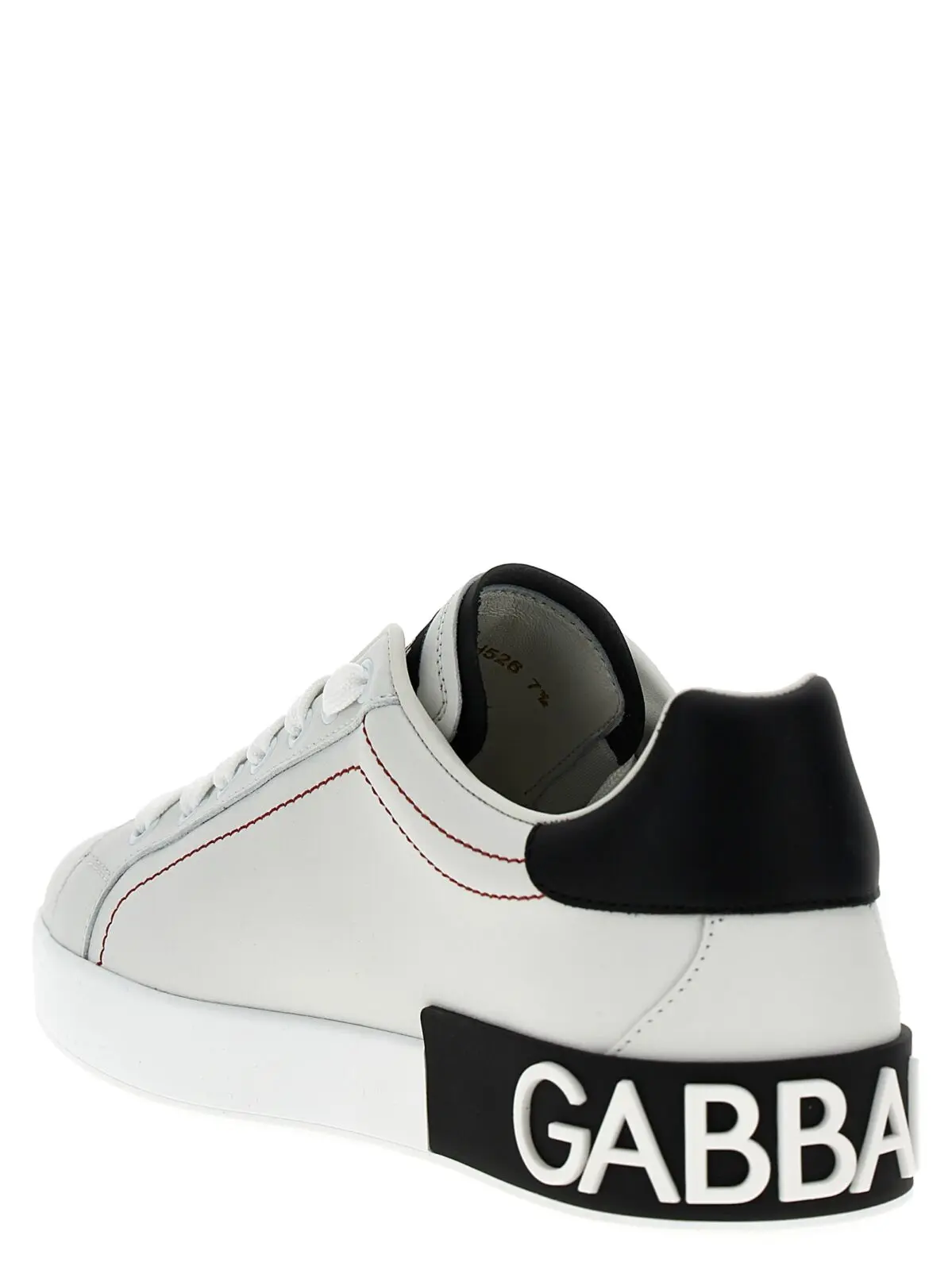 Кросівки Portofino Dolce & Gabbana Чорно-білий 3 Portofino sneakers Man DOLCE & GABBANA White/Black