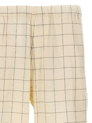 Checkered pants Man UNDERCOVER White/Black