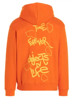 'Continuity' hoodie OBJ00111021STDORG OBJECTS IV LIFE Orange
