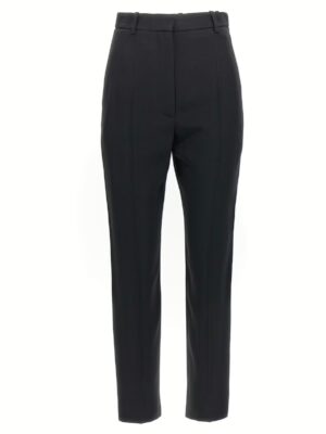 Crêpe cigarette pants ALEXANDER MCQUEEN Black