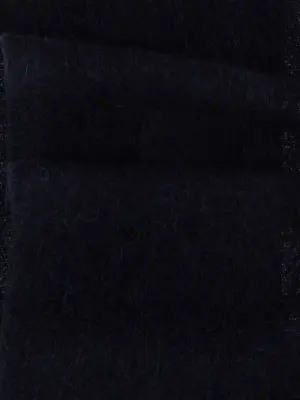 Logo patch scarf Man MARNI Blue