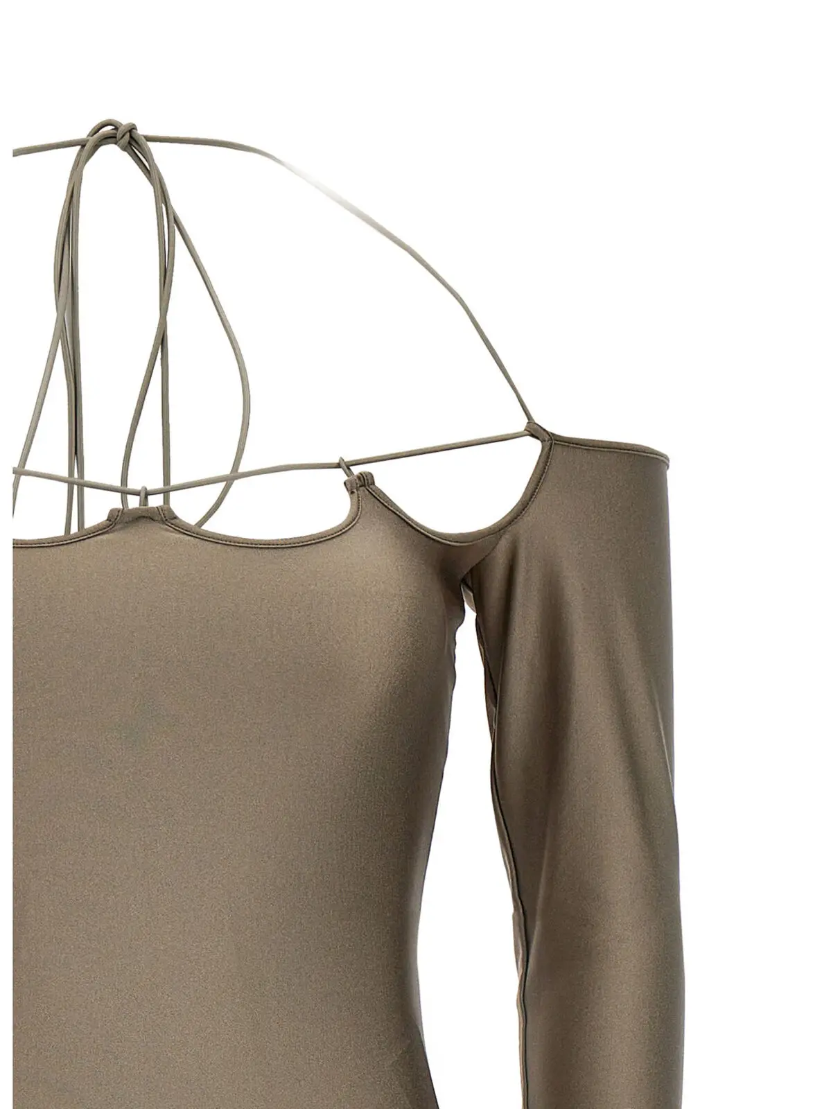 Сукня Lyna The Attico Коричневий 4 'Lyna' dress 80% polyamide 20% elastane THE ATTICO Brown
