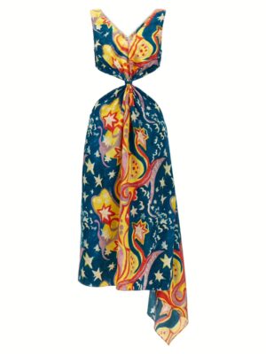 'No Vacancy Inn' capsule High Summer long dress MARNI Multicolor