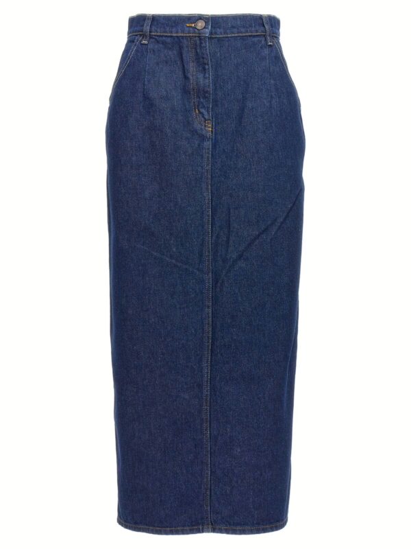 Denim skirt MAGDA BUTRYM Blue