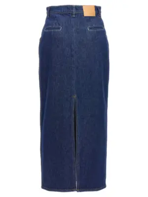 Denim skirt 250722NAVY MAGDA BUTRYM Blue