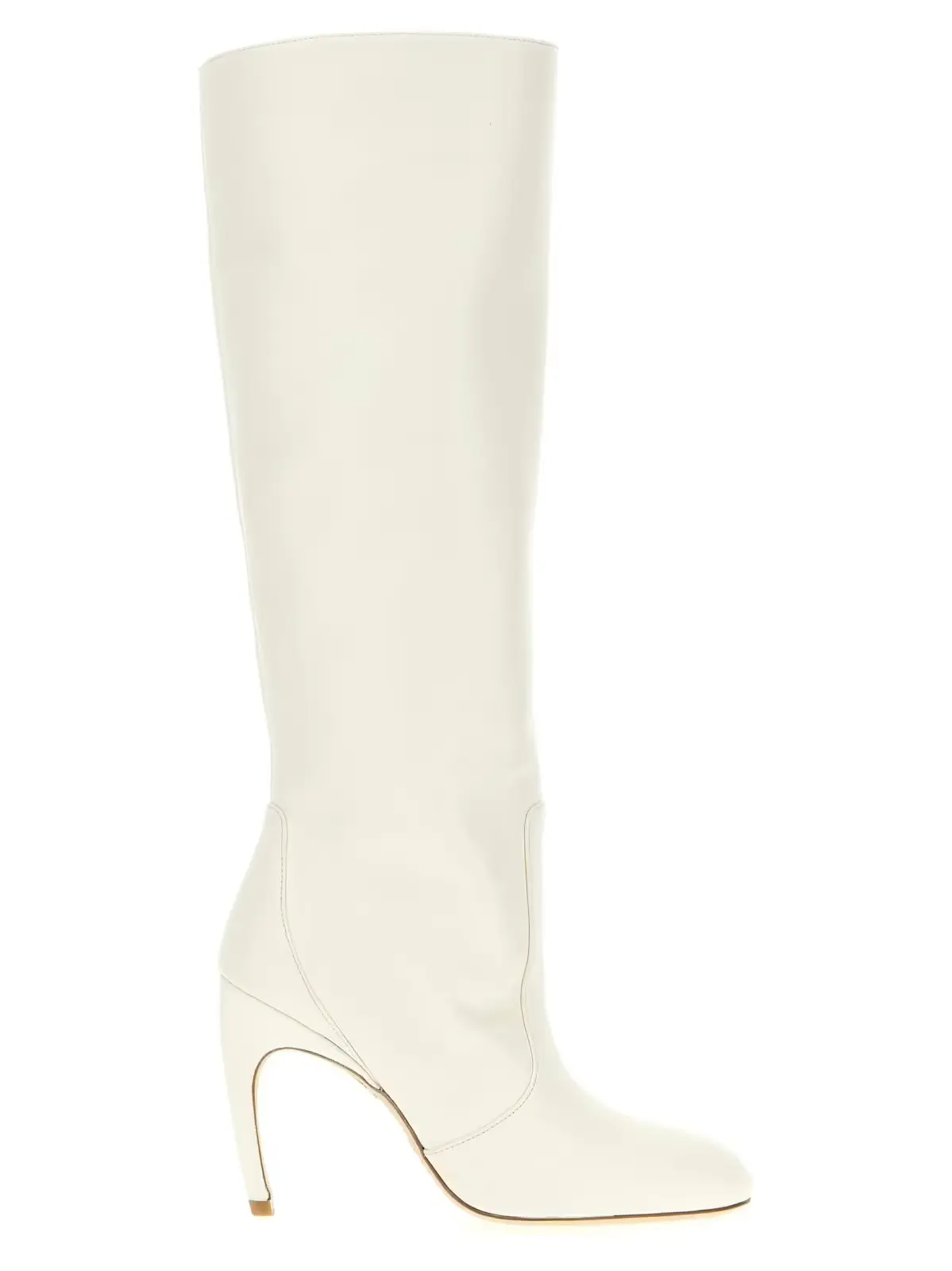 Чоботи Stuart Weitzman Lux curl Білі 1 Lux curl boots STUART WEITZMAN White