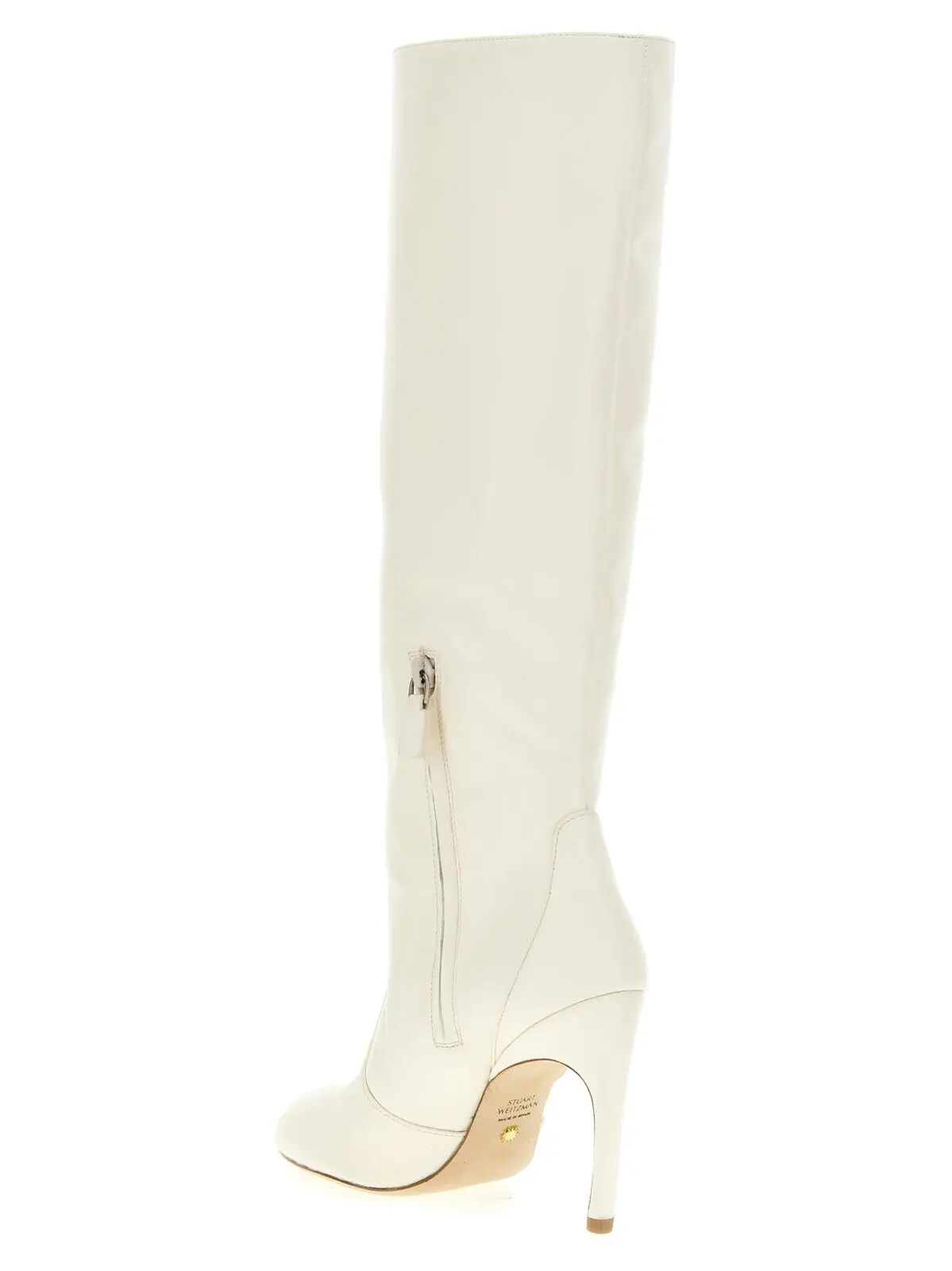 Чоботи Stuart Weitzman Lux curl Білі 2 Lux curl boots SF436PY1 STUART WEITZMAN White