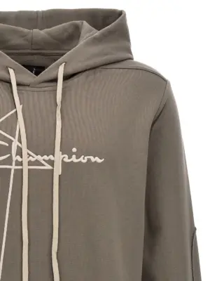 Champion x Rick Owens hooded bodysuit Man RICK OWENS Gray