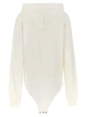 Champion x Rick Owens hooded bodysuit CW02C9227CHFE11 RICK OWENS White