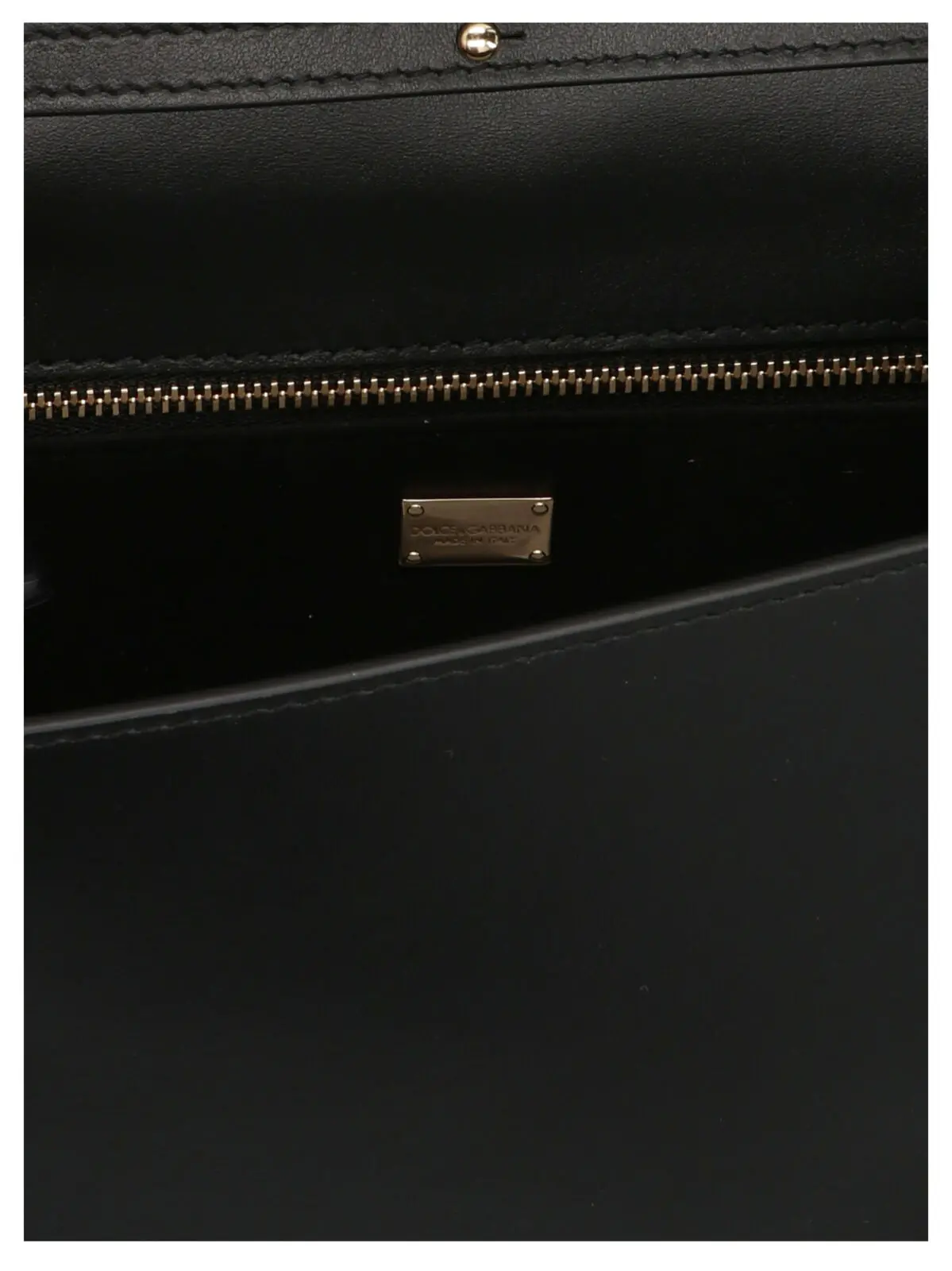 Сумка на плече Logo Crossbody Dolce & Gabbana 4 Logo crossbody bag 100% calf leather (bos taurus) DOLCE & GABBANA Black