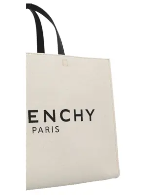 'G' midi shopping bag Woman GIVENCHY White/Black
