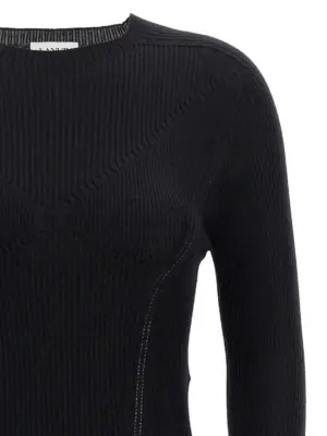 Ribbed sweater Woman LANVIN Black