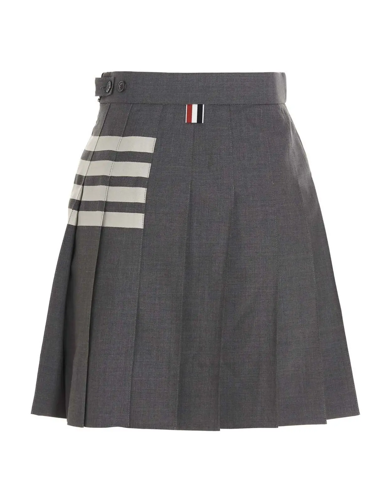 Спідниця Thom Browne 4 bar Сіра 2 '4 bar’ skirt FGC402V06146035 THOM BROWNE Gray