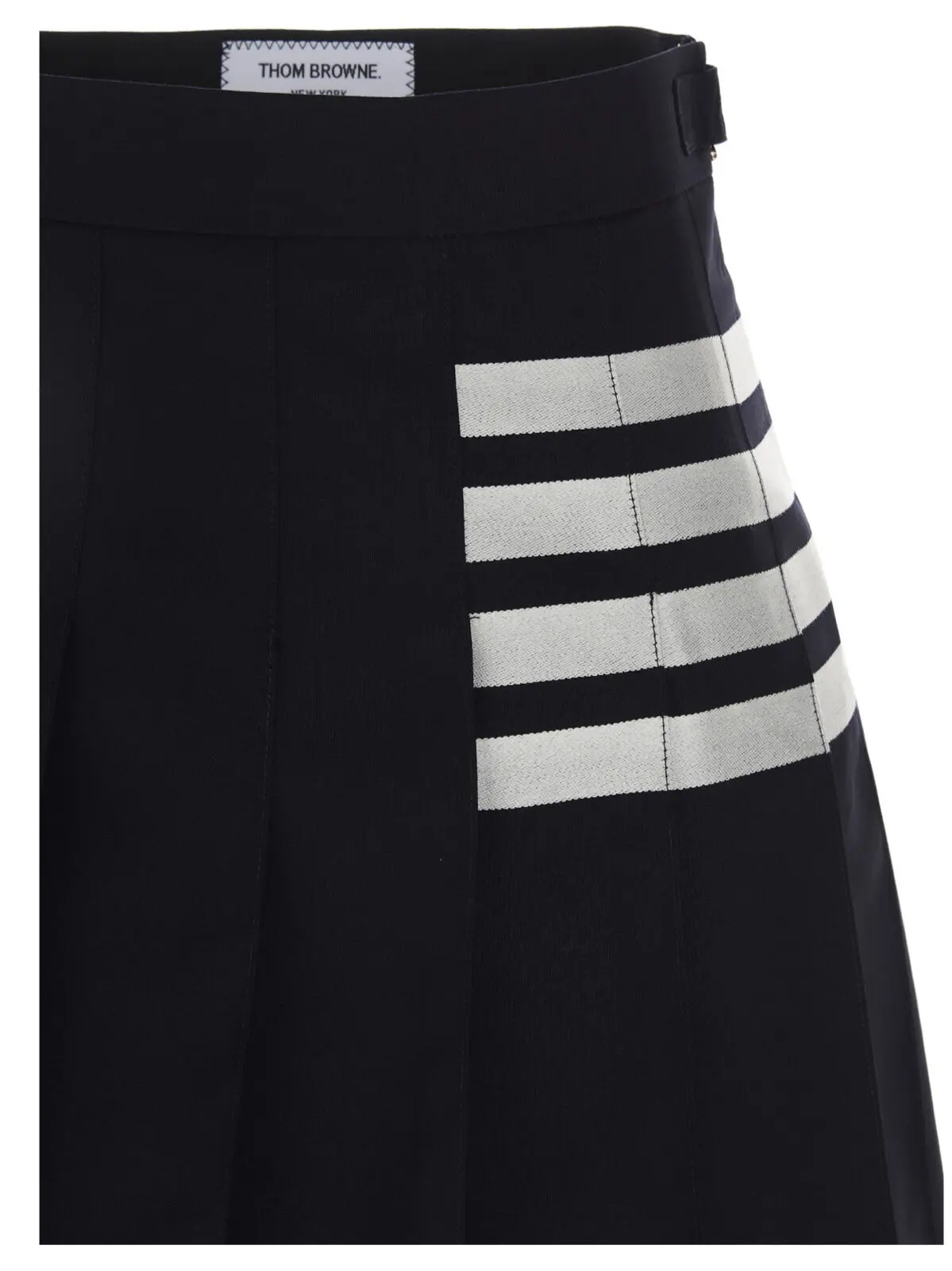 Спідниця Thom Browne 4 bar Синя 3 '4 bar’ skirt Woman THOM BROWNE Blue
