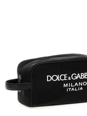 Logo make-up bag Man DOLCE & GABBANA Black