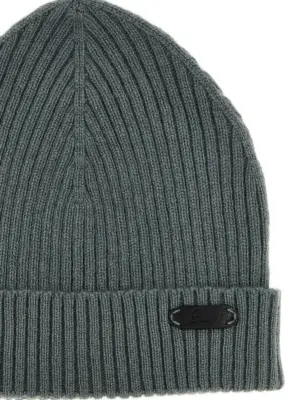 English ribbed beanie Man BRIONI Green