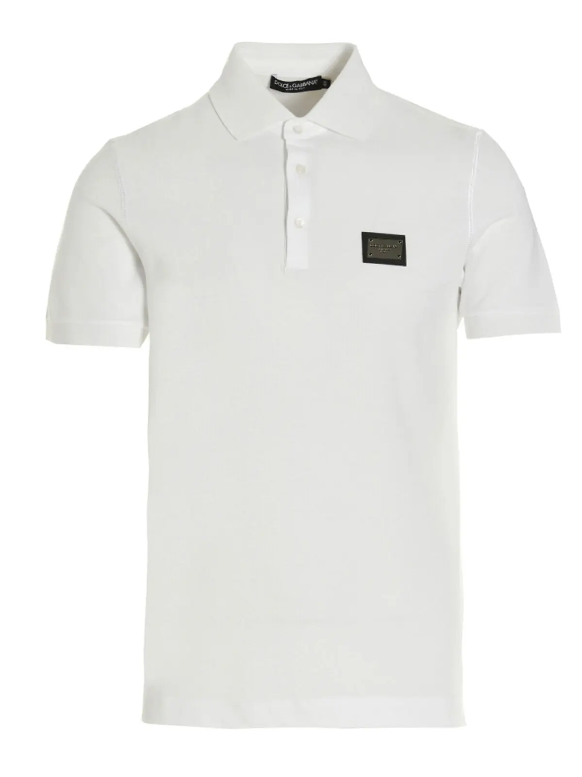 Поло 'DG Essential' Dolce & Gabbana Біле 1 Polo 'DG Essential' DOLCE & GABBANA White