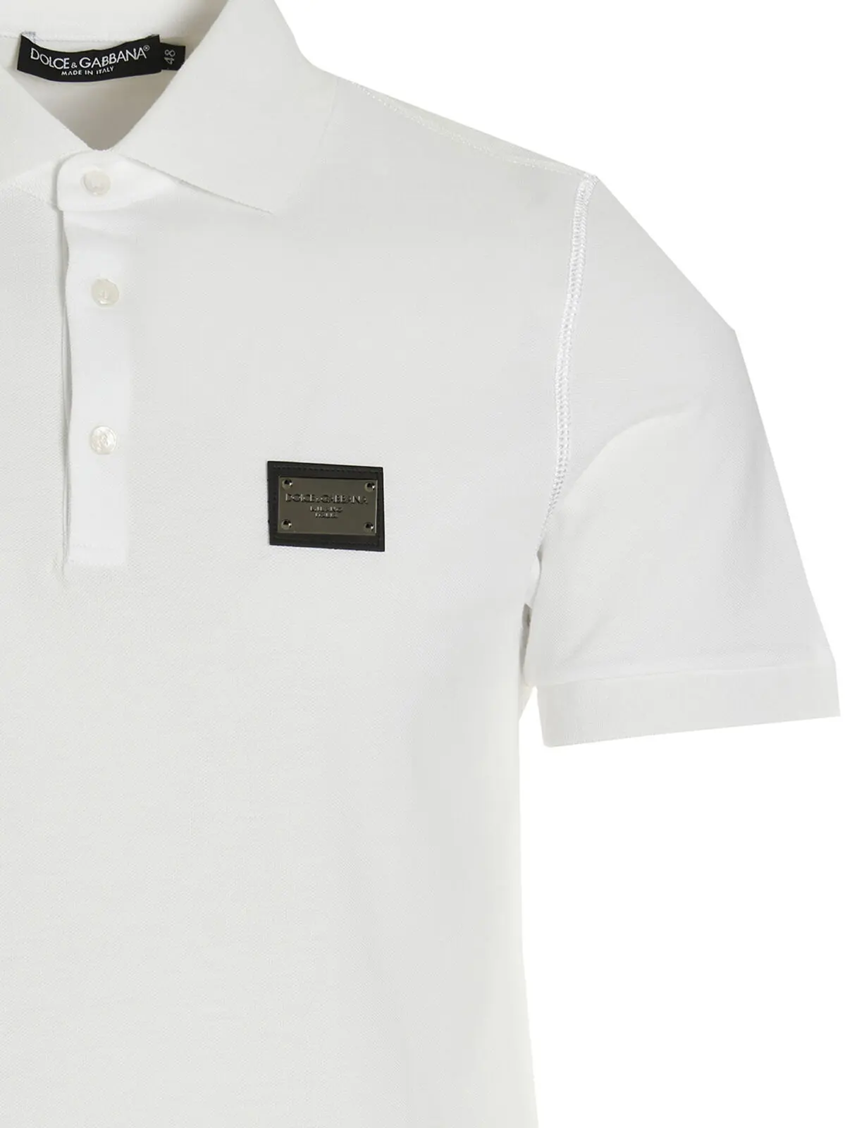 Поло 'DG Essential' Dolce & Gabbana Біле 3 Polo 'DG Essential' Man DOLCE & GABBANA White