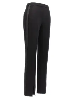 Punto pants Woman KARL LAGERFELD Black