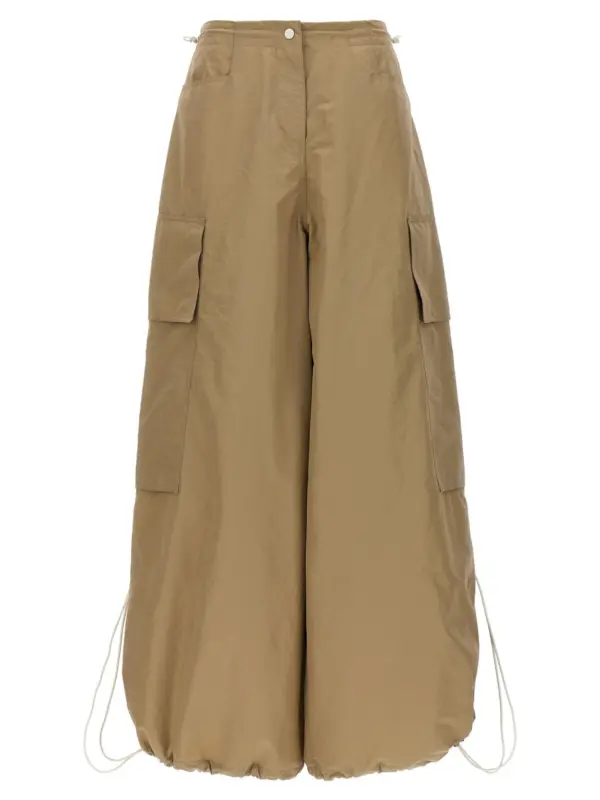 Parachute pants PALM ANGELS Beige