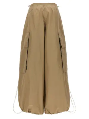 Parachute pants PWCF009E23FAB00161616161 PALM ANGELS Beige