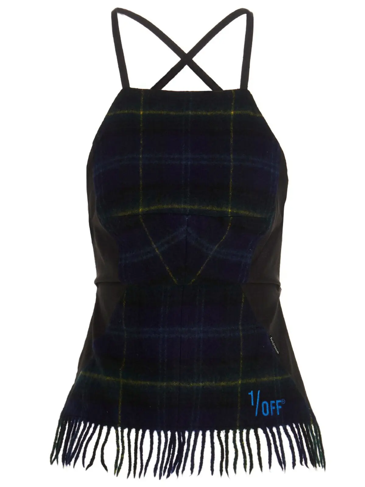 Топ з візерунком Checked scarf 1/Off Багатокольоровий 1 'Checked scarf' top 1/OFF Multicolor