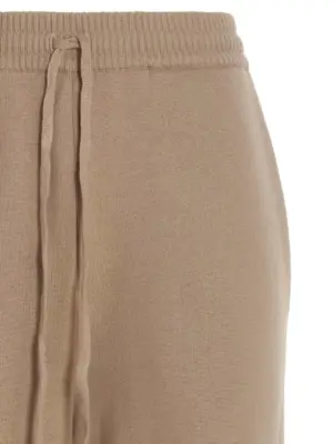 Cashmere blend joggers Woman PRADA Beige