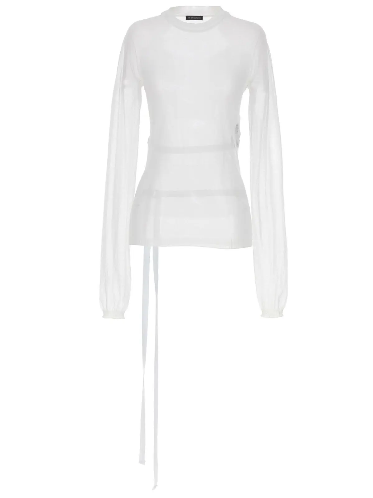 Светр Blion Ann Demeulemeester Білий 1 'Blion' sweater ANN DEMEULEMEESTER White