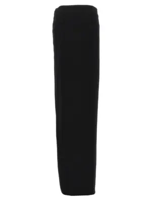 'Janita' skirt 2302WSK10FA342099 ANN DEMEULEMEESTER Black