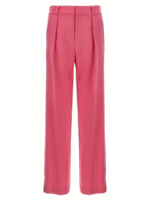 'Crystal Embellished' pants AREA Fuchsia
