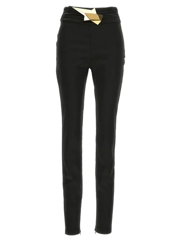 'High Wasted Star Stud' leggings AREA Black