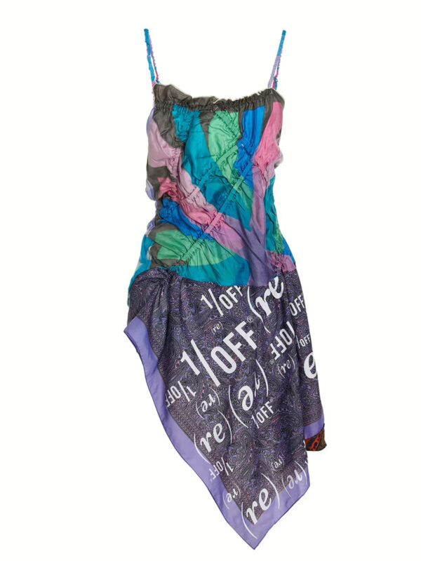 'Slip Scarf' dress 1/OFF Multicolor