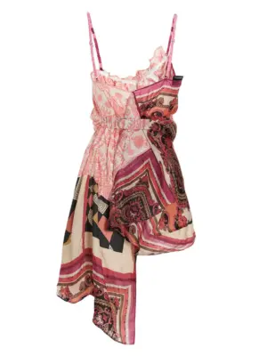'Slip Scarf' dress  1/OFF Multicolor