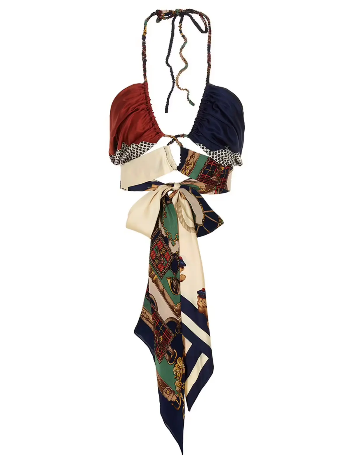 Топ 1/Off 'Designer Scarf' Багатокольоровий 1 Top 'Designer Scarf' 1/OFF Multicolor