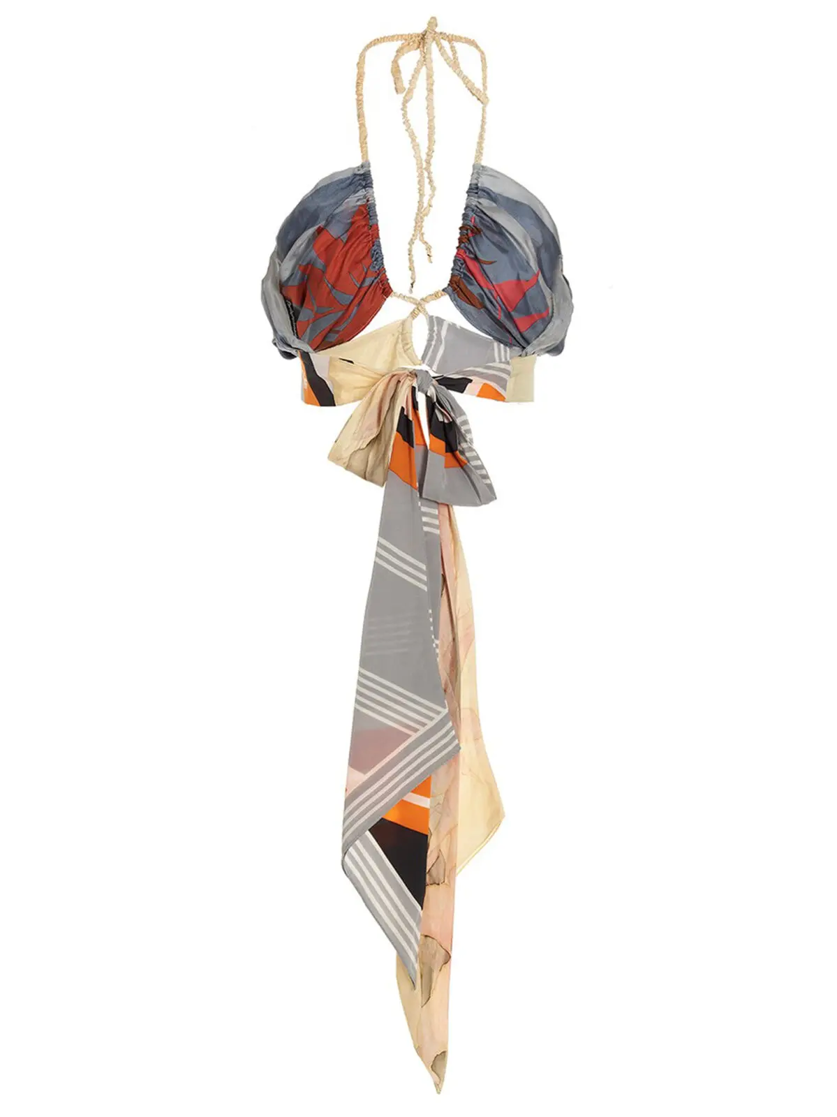 Топ 1/Off 'Designer Scarf' Багатокольоровий 4 Top 'Designer Scarf' 1/OFF Multicolor