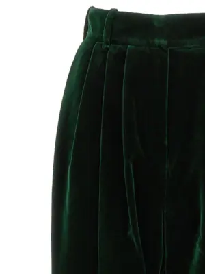 'Boyfriend' pants Woman ALEXANDRE VAUTHIER Green