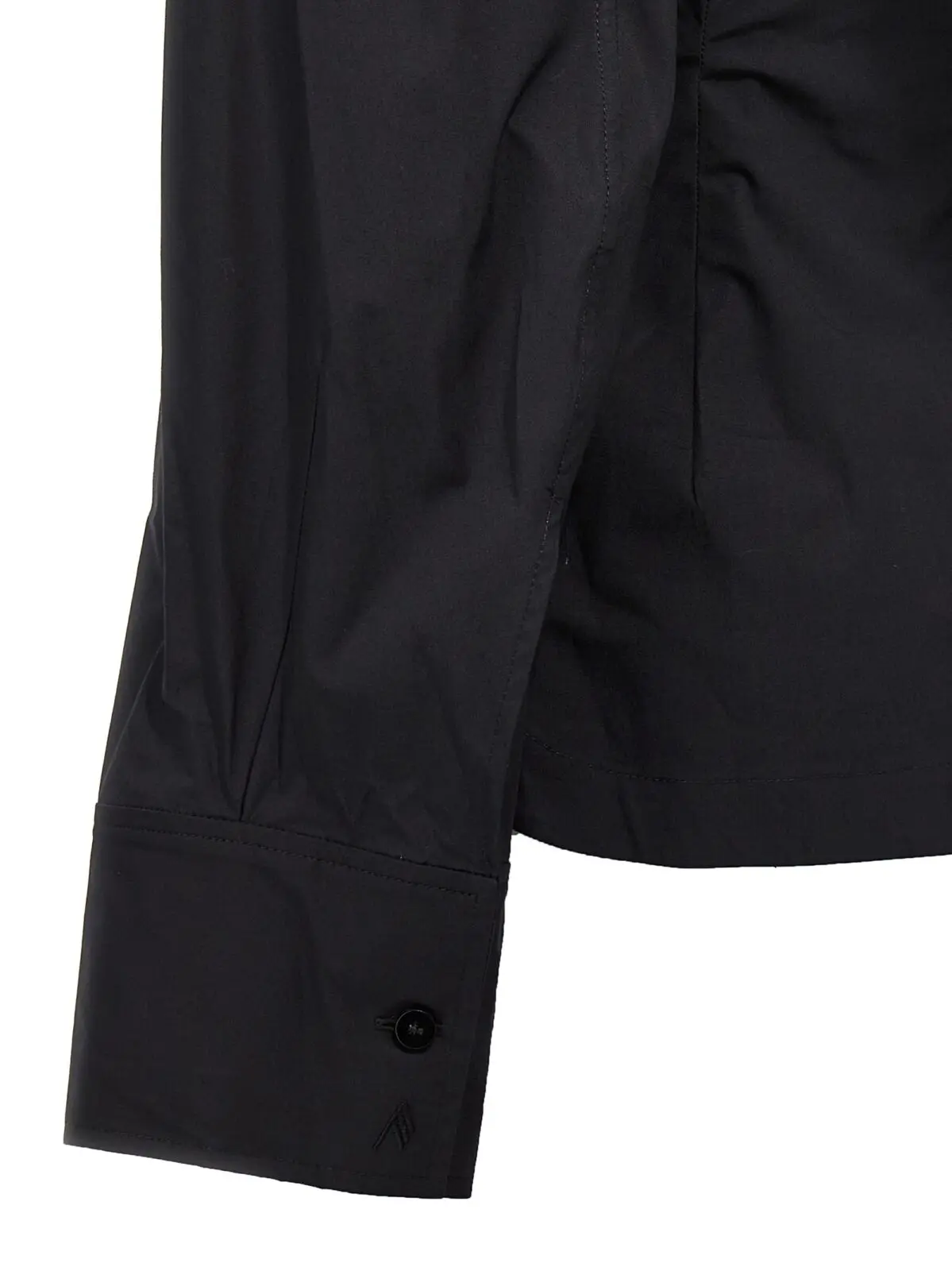 Сорочка Bustier The Attico Чорний 4 'Bustier' shirt 97% cotton 3% elastane THE ATTICO Black
