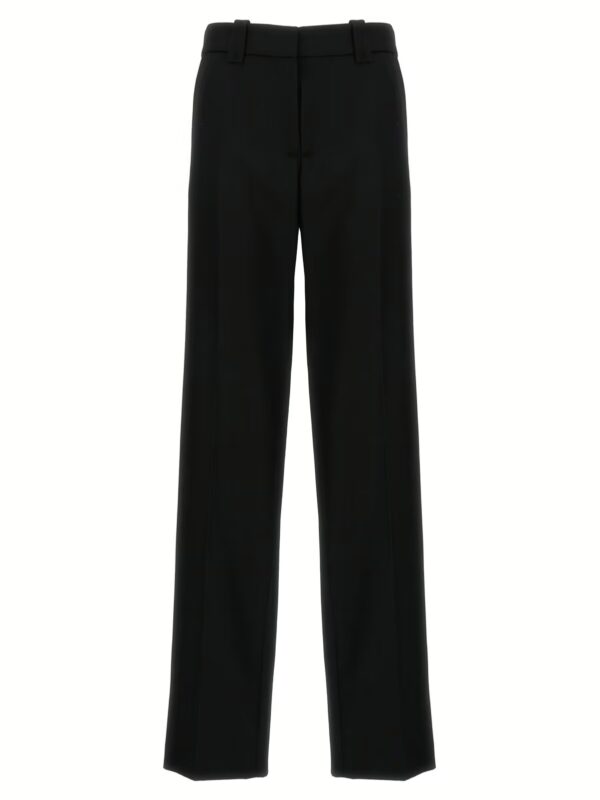Wool pants PACO RABANNE Black