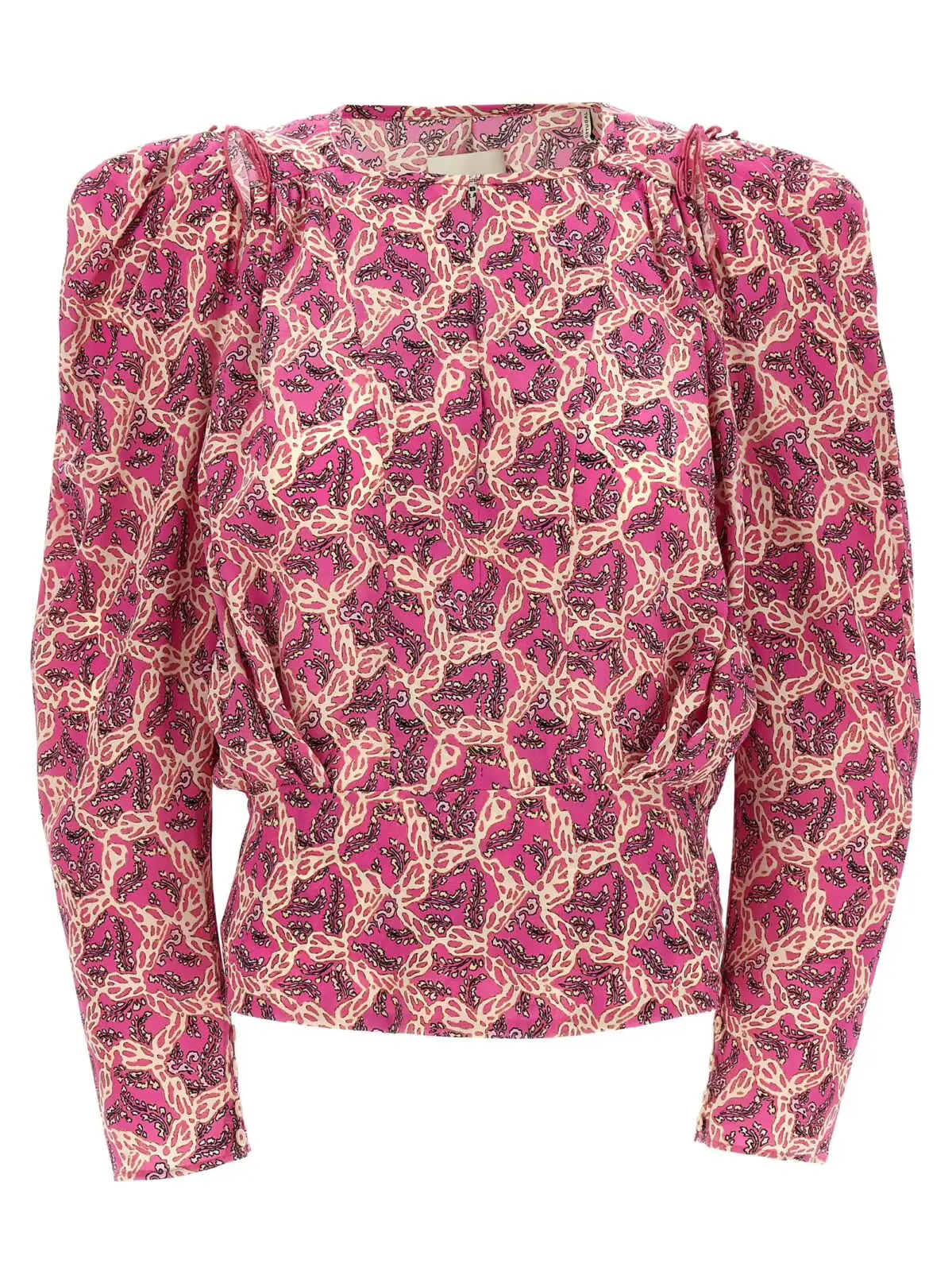 Блуза Zagra Isabel Marant Фуксія 1 'Zagra' blouse ISABEL MARANT Fuchsia