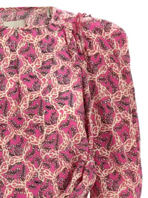 'Zagra' blouse Woman ISABEL MARANT Fuchsia