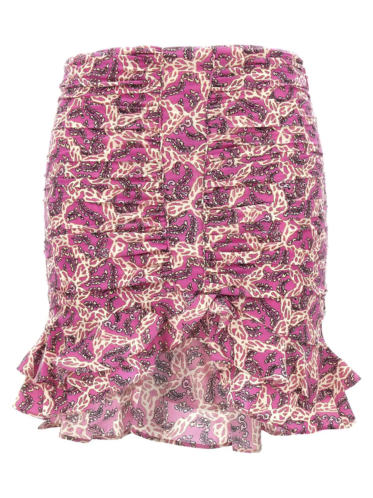 Спідниця Milendi Isabel Marant Фуксія 1 'Milendi' skirt ISABEL MARANT Fuchsia
