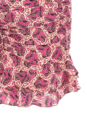 'Milendi' skirt 91% silk