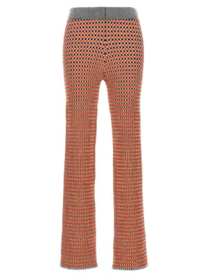 Jacquard pants PACO RABANNE Multicolor