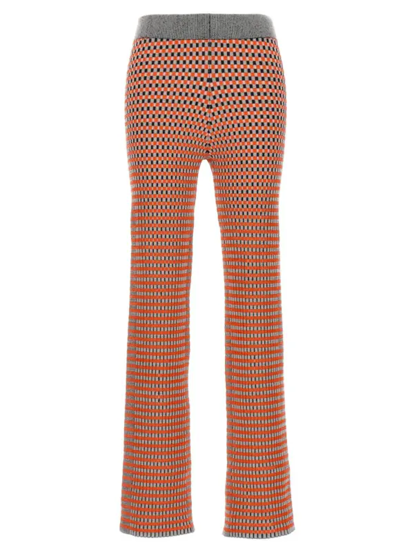 Jacquard pants PACO RABANNE Multicolor