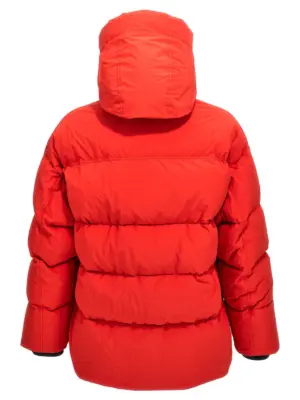 'Animal trim' down jacket Man DOUBLET Red