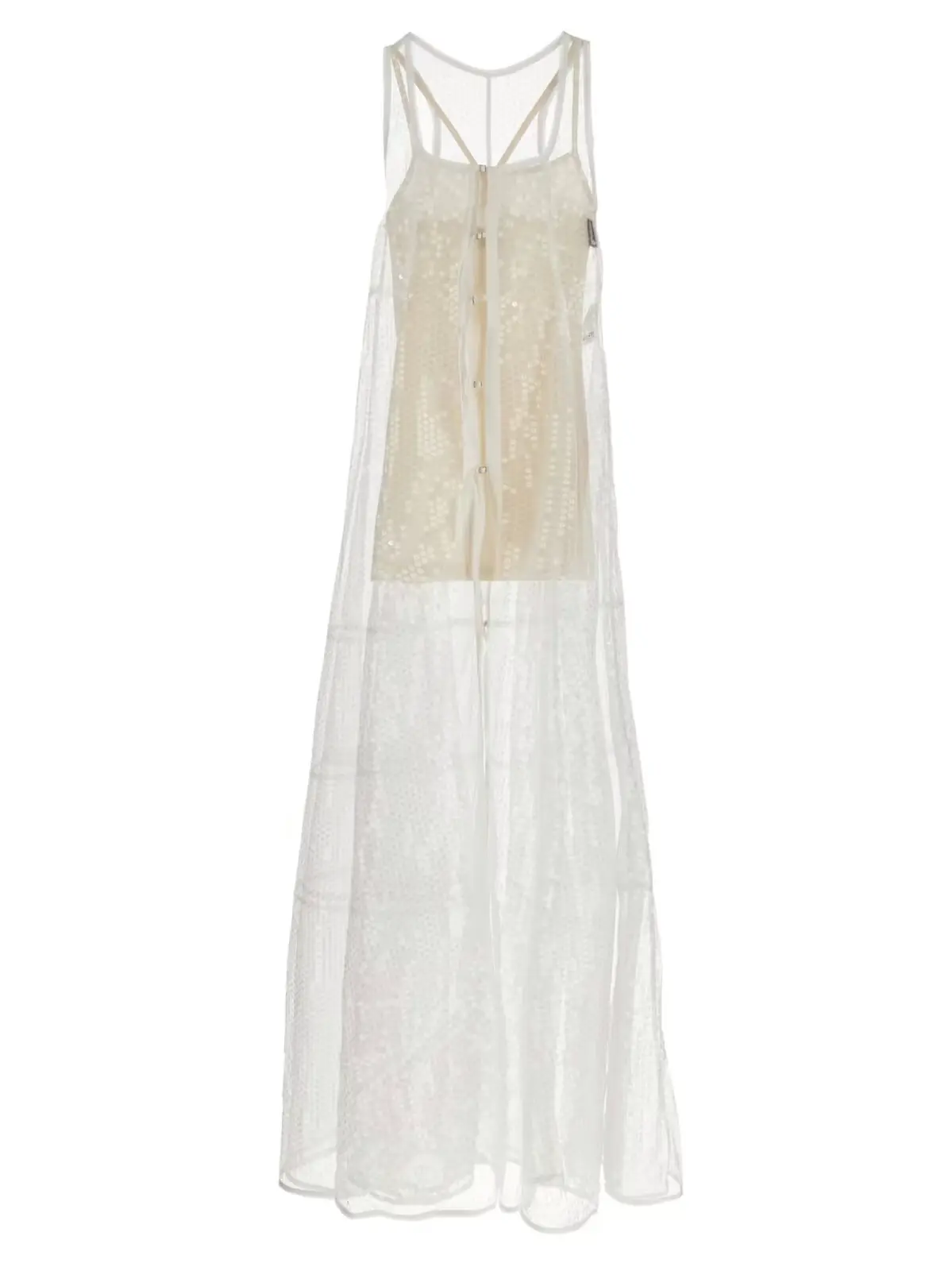 Сукня Le robe dentelle Jacquemus Білий 1 'Le robe dentelle' dress JACQUEMUS White