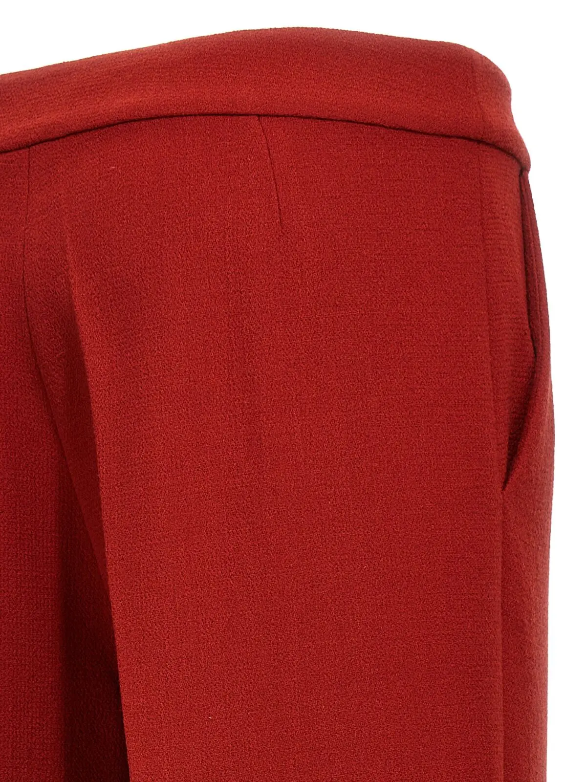 Штани Gianluca Capannolo 'Valerie' Червоні 4 'Valerie' pants 100% virgin wool GIANLUCA CAPANNOLO Red
