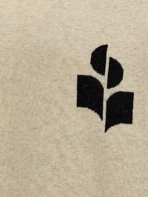 'Atley' sweater 41% co 18% wo 22% vi 9% pl 9% pa 1% ea MARANT Gray