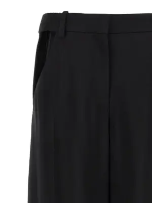 'Cut-Out' trousers Woman MUGLER Black